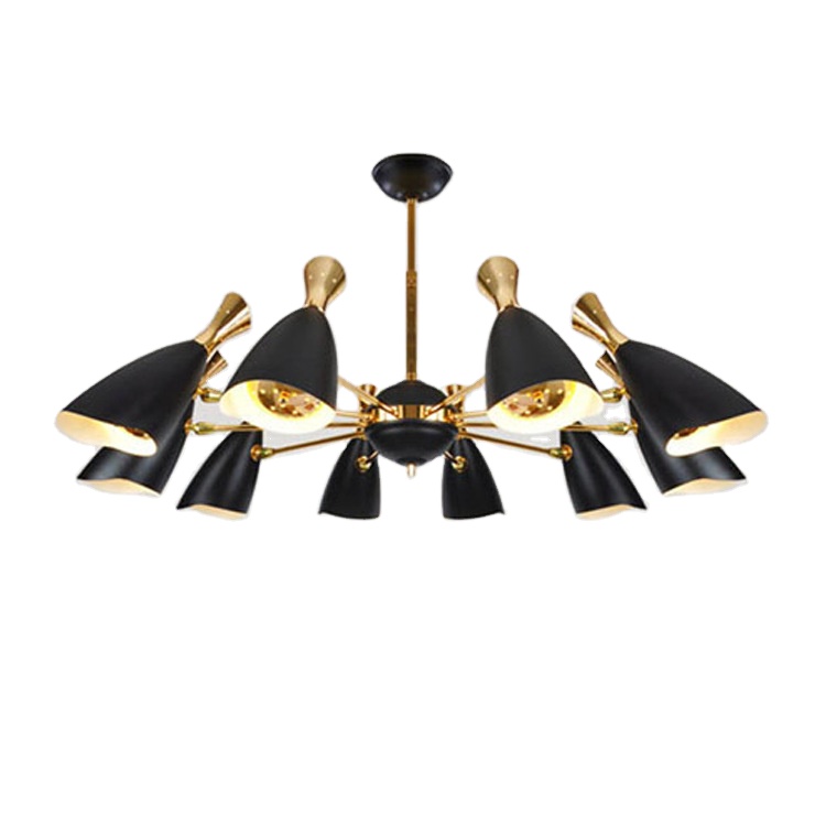 moderno interno Decoration luminárias Contemporary iluminação Big lustre pendente lâmpadas