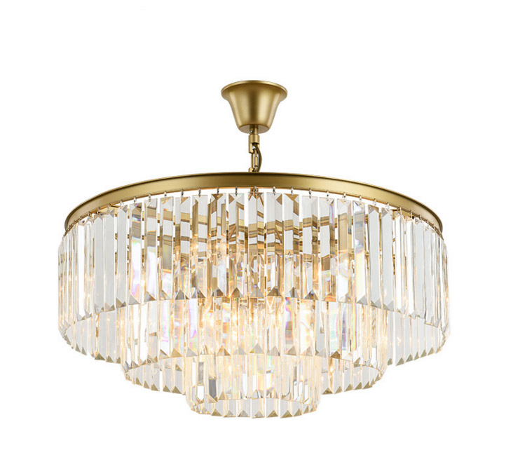 LED interno lustre Decoration Hanging cristal luminárias Imported From China