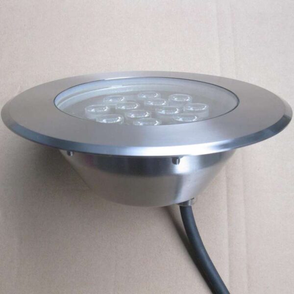 externo IP68 à prova d'água 304 Stainless Steel Warm White 12V LED Swimming Pool luminária para Underground Underwater e Landscape Use