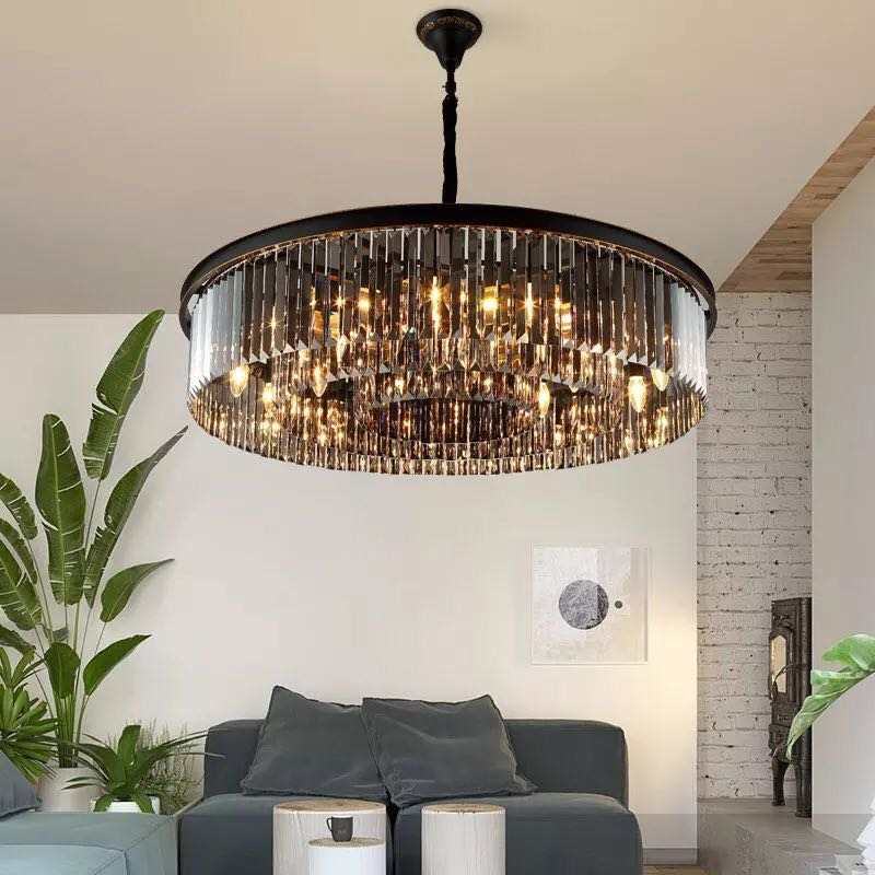 moderno cristal lustre pendente lâmpada de teto
