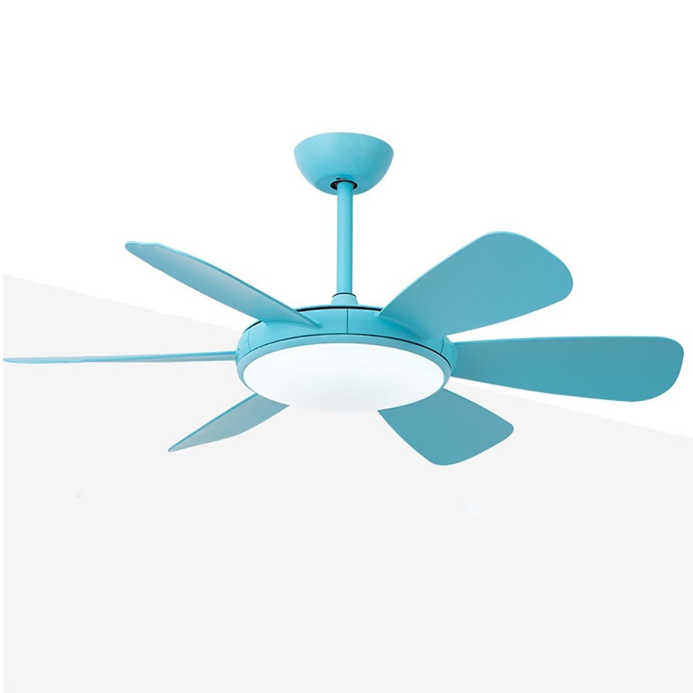 42 Inch Frequency Conversion Led teto Fan luminária nórdico Minimalist Home com luminária Fan com controle remoto