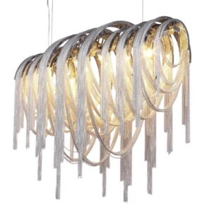 moderno Tassel corrente Dining sala de estar hotel Cord pendente lustre